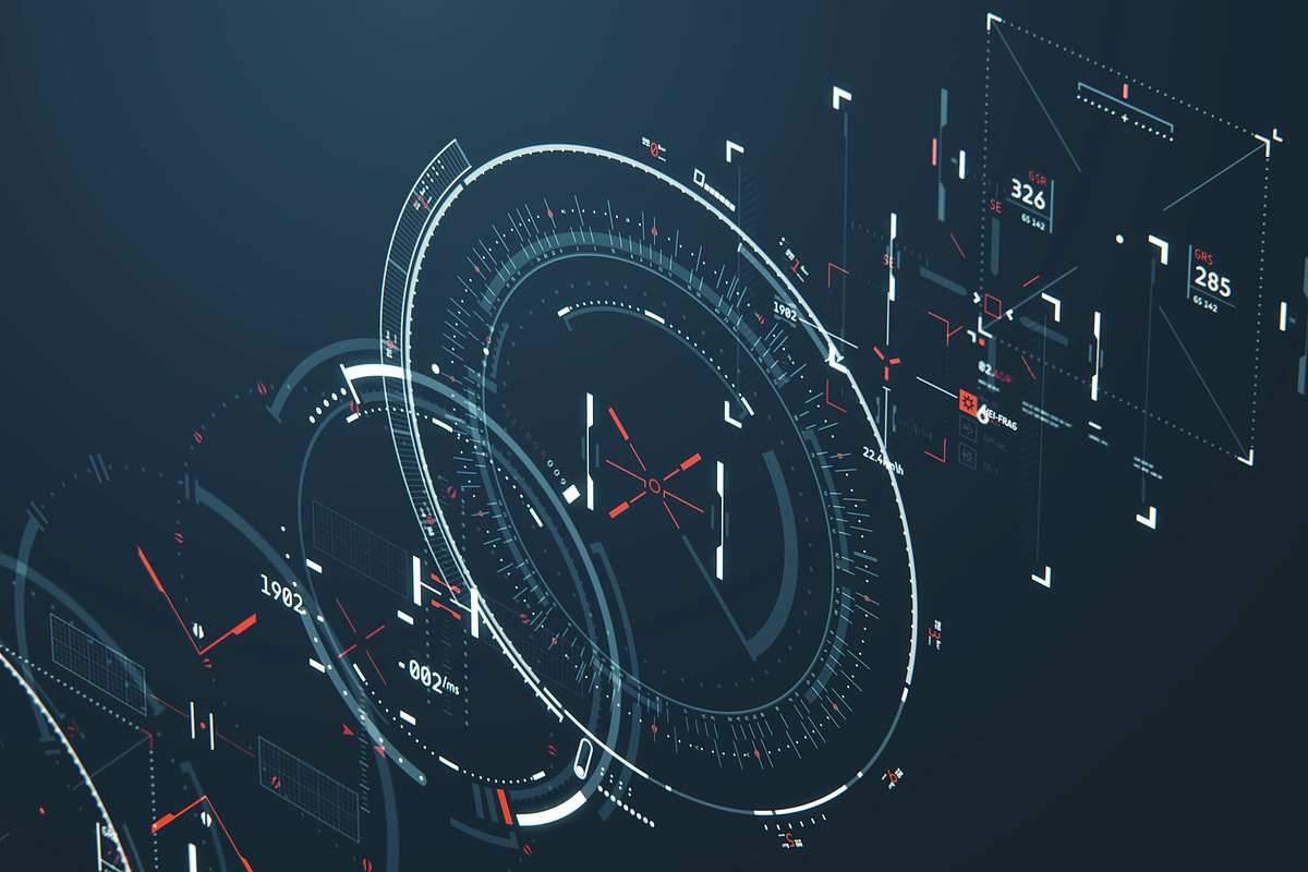 AIMICA: Futuristic HUD Sights pack, an Illustration by TITO (Photo 3 of 4)