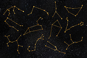 Galaxy with zodiac signs, an Object Graphic by Chus Moreno Studio (Thumbnail 4 of 6)