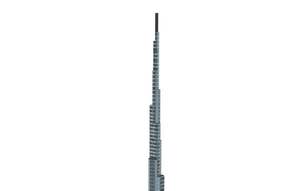 Burj Khalifa, an Architecture 3D Model by AndrewWhite (Photo 7 of 17)