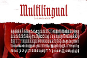Knight Anomaly, a Blackletter Font by Arterfak Project (Thumbnail 7 of 11)