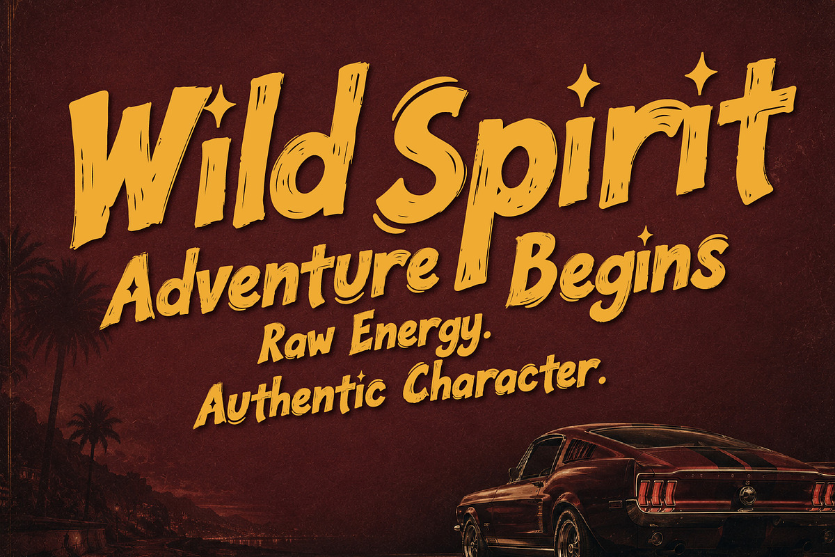 WELLDRUNE - Fearless Bold Stories, a Handwritten Font by HypeWorksCo (Photo 9 of 17)