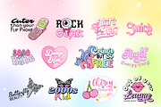 2000s Y2K Quotes PNG Bundle, an Object Graphic by Huxmay (Thumbnail 3 of 12)