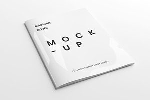 Magazine Cover Mockup