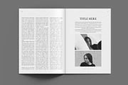 Book Title Layout Design Template, a Magazine Template by ElvinPrint (Thumbnail 6 of 17)
