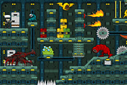 Alien Onslaught - Game Sprites, an Illustration by pzUH (Thumbnail 5 of 5)