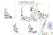SALE! Watercolor set wild flowers., an Illustration by Larisa Maslova (Thumbnail 7 of 9)
