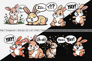 Rabbit Mood, a Graphic by Artnoy (Thumbnail 2 of 5)