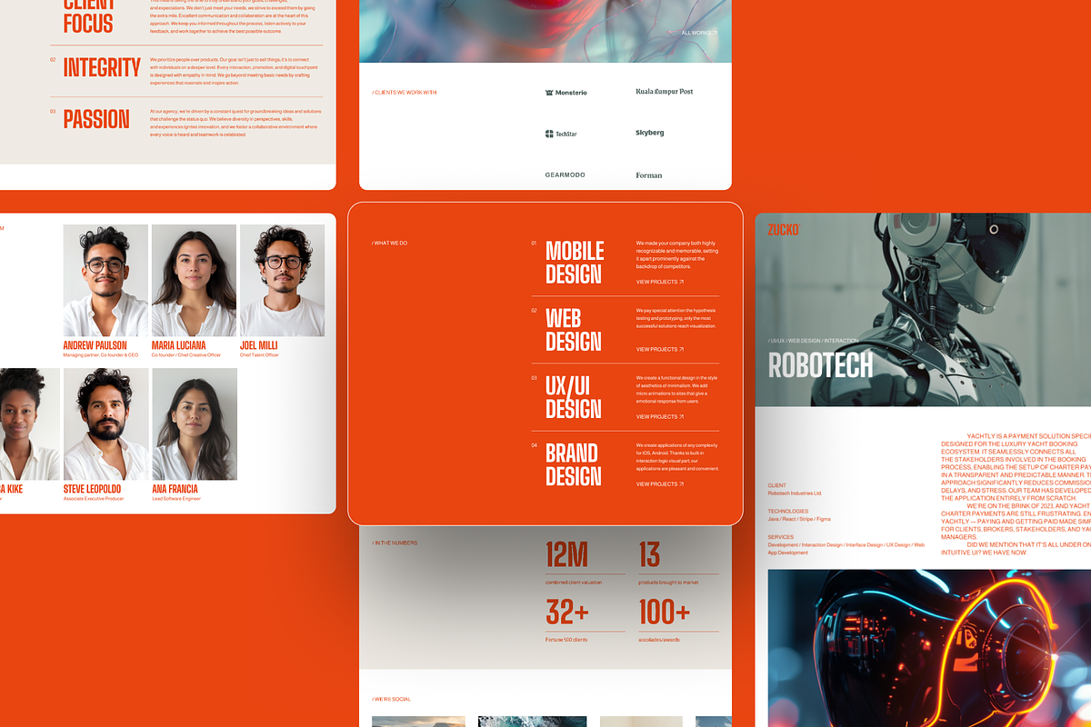 Zucko Studio Framer Template, a Landing Page Template by Saidmakhmud (Photo 5 of 8)