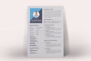 Resume Template and Cover Letter, a Resume Template by designvillage (Thumbnail 4 of 13)