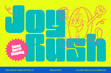 Joy Rush Sans Serif Display Font