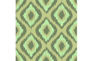 Seamless Pattern Tribal Art Ikat