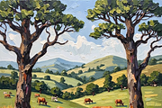 Highland Cows Bundle Set, an Animal Illustration by PLUM&FIGS (Thumbnail 12 of 14)