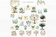 Fairy Garden Clipart, 134 PNG, a Decorative Illustration by EllyandLima (Thumbnail 10 of 10)