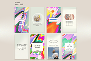 Instagram Colorful Template & Quotes, a Social Media Template by Bonumo (Thumbnail 10 of 15)