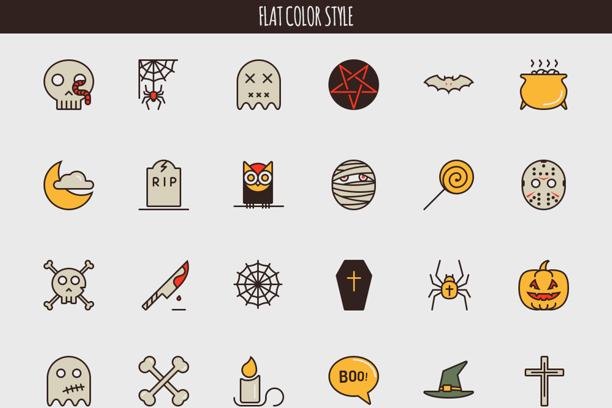 Sale: Halloween Premium Bundle, a Decorative Illustration by brandcut (Photo 2 of 5)