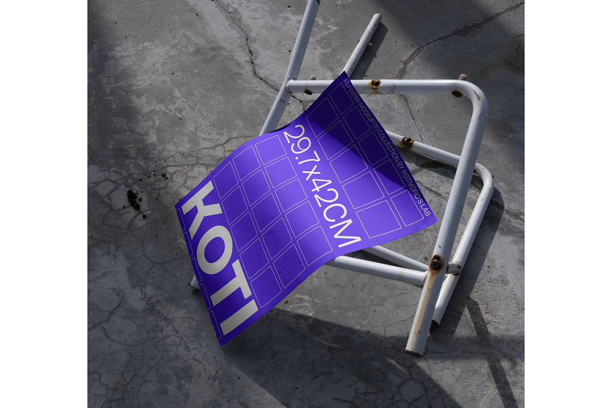 Poster Mockup [Y] 09, a Mockup by Kotivoro (Photo 3 of 3)