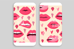 Lips Vector Set