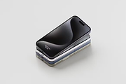 11 Psd iPhone 15 Pro Mockup, an iPhone Mockup by Se٧enStudio (Thumbnail 12 of 12)