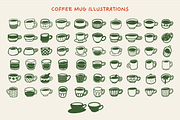 Cafe Branding: 153 Illustrations, a Food Illustration by 24Design Studios (Thumbnail 2 of 9)