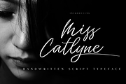 Miss Catlyne // Handwritten Script, a Script Font by Bluestudio (Thumbnail 1 of 10)