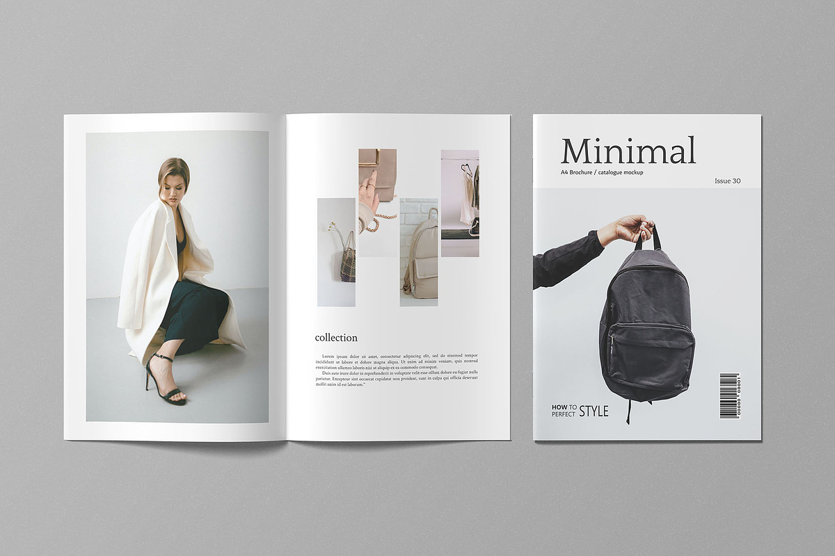A4 Brochure / Catalog Mockup, a Books & Magazine Mockup by Hokagata (Photo 6 of 14)