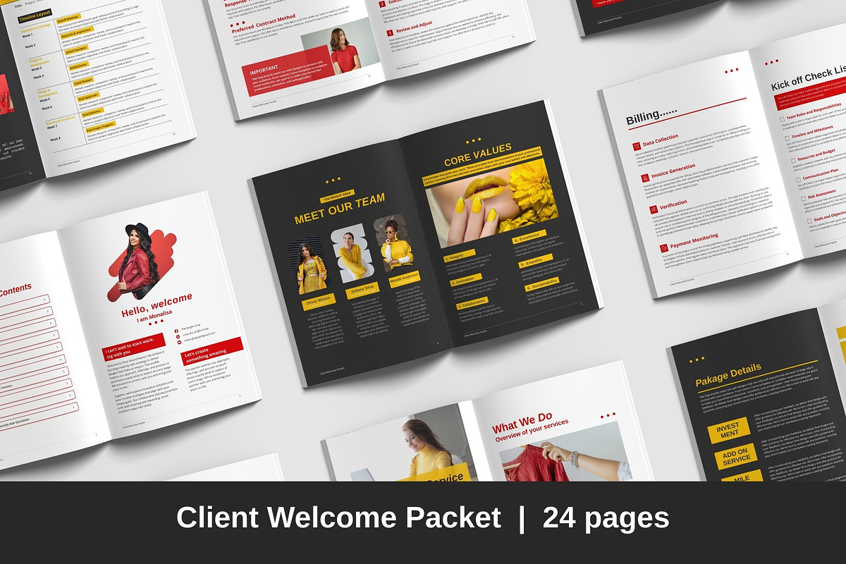 Creative Digital Agency Canva Bundle, a Templates & Theme by TheBrightGrap (Photo 10 of 17)