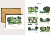 Pet and People in park Illustration, an Animal Illustration by LyubovZaytseva (Thumbnail 4 of 6)