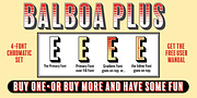 Balboa Plus, a Sans Serif Font by Parkinson Type Design (Thumbnail 3 of 8)