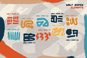 Ugly Shapes: 70 Shape Elements, a Pattern Graphic by nicholasasmita (Thumbnail 8 of 19)