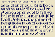 Alketa Nature Font, a Serif Font by 177Studio (Thumbnail 7 of 8)