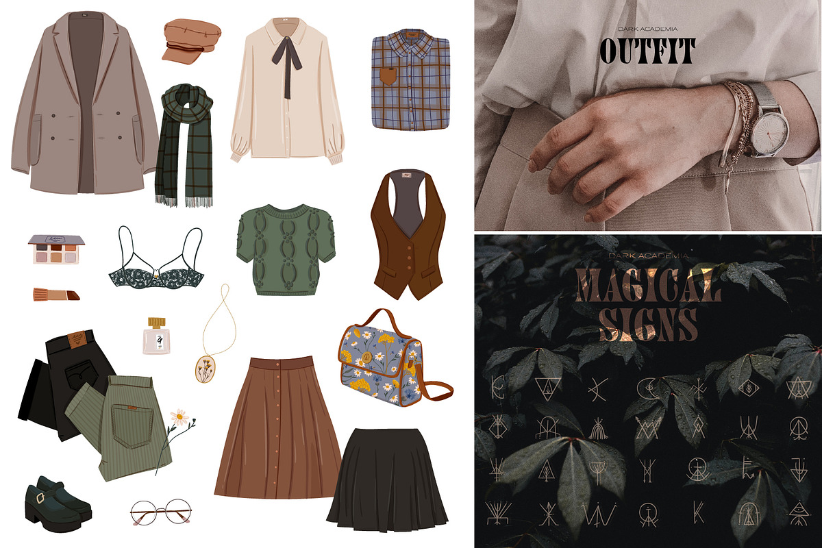 Botany & Halloween mystery BUNDLE, a Decorative Illustration by Ruslana Lubenets (Photo 25 of 47)