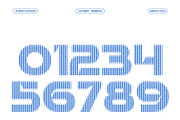 Aldercy Slitscan, a Sans Serif Font by Craft Supply Co. (Thumbnail 4 of 8)