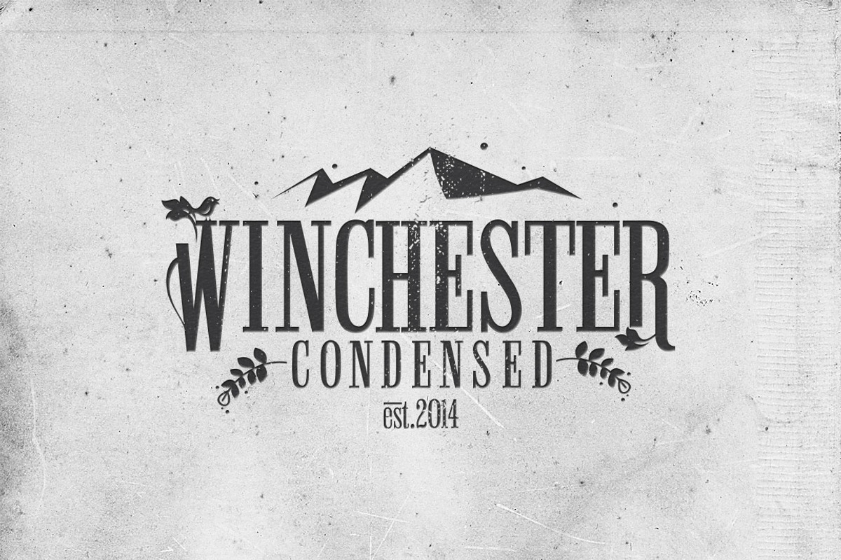 Winchester Condensed Font