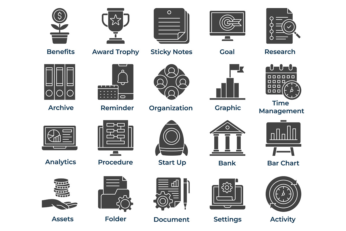 Planning and Organization Icon, an Icon by Tekuni (Photo 6 of 14)