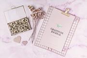 Gratitude Journal - (PINK Printable), a Brochure Template by Her creative details (Thumbnail 1 of 5)