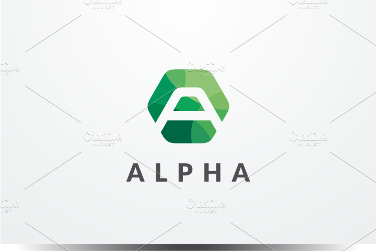 Letter A Hexagon Logo, a Branding & Logo Template by yopie