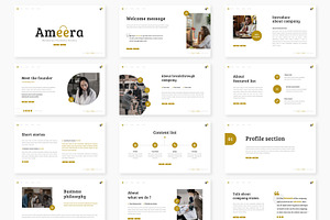 Ameera - Powerpoint Template