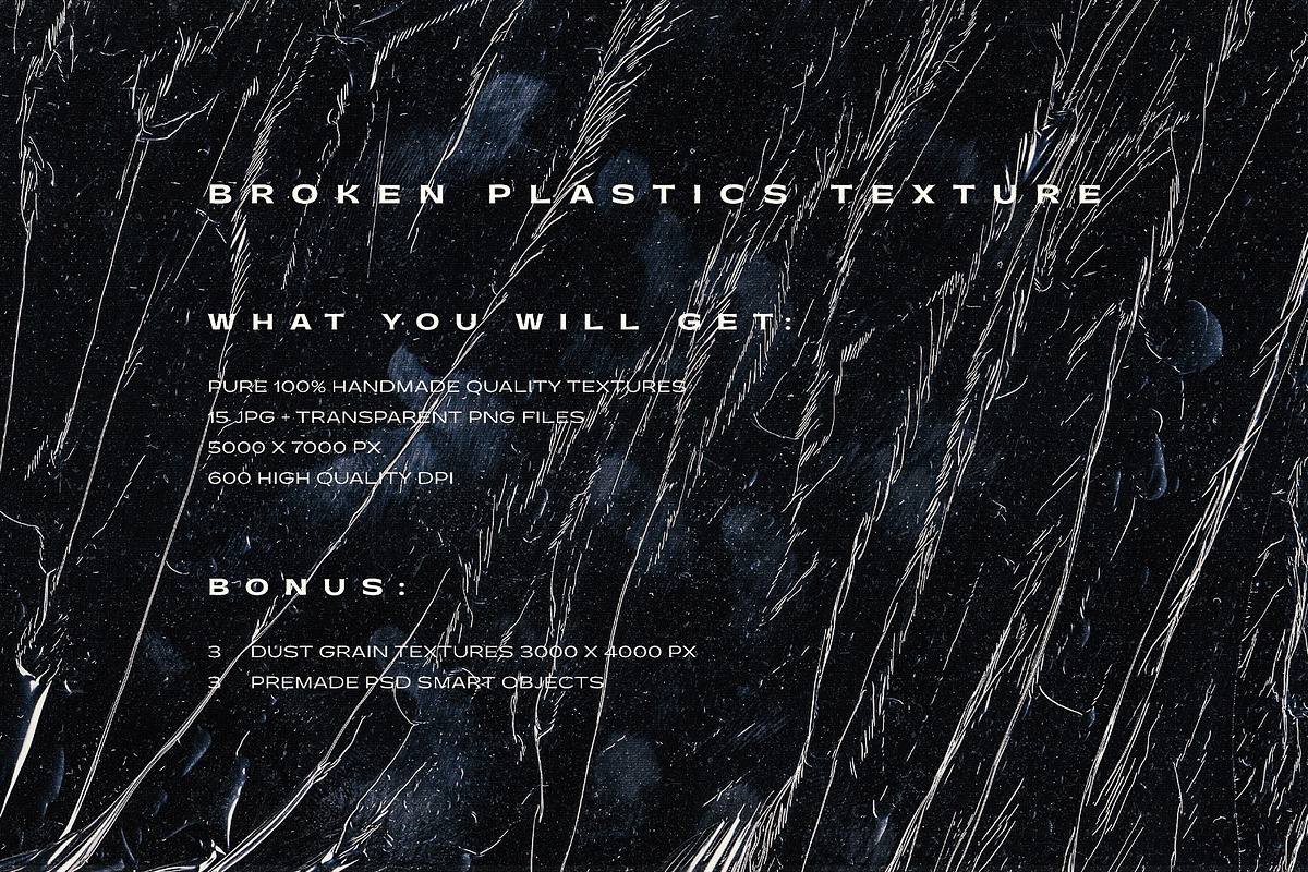 Broken Plastics Texture, a Texture Graphic by nicholasasmita (Photo 2 of 7)