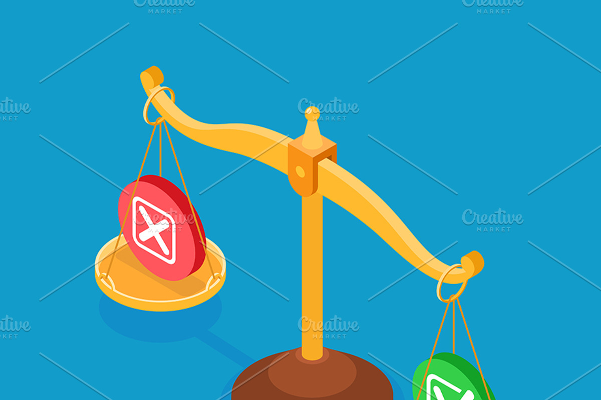 Choice Scales, an Education Illustration by TAlex (Photo 2 of 6)