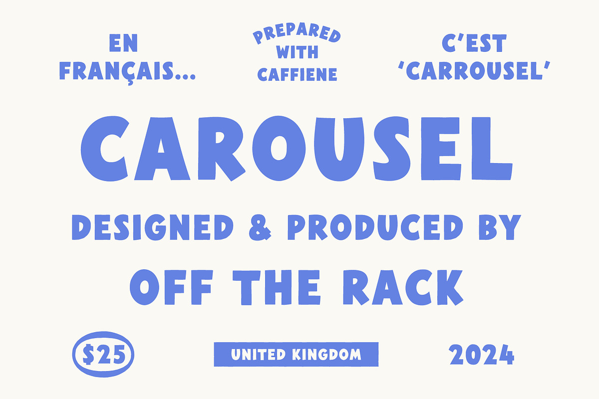 Begrudgingly Hipster Font Bundle II, a Sans Serif Font by Off The Rack © (Photo 2 of 5)