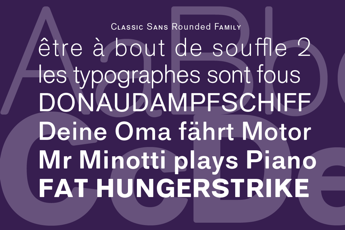 Classic Sans Rounded preview 7