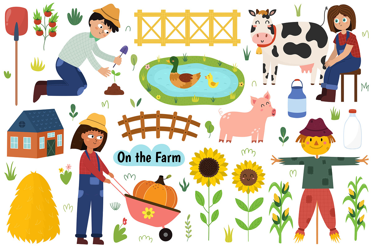 Big Farm Collection: 697 in 1, an Animal Illustration by Gulnara Sabirova (Photo 3 of 30)