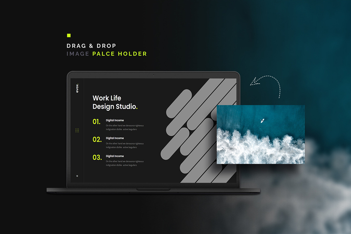 Evox Powerpoint Template Design, a Presentation Template by Rocketstill (Photo 6 of 6)