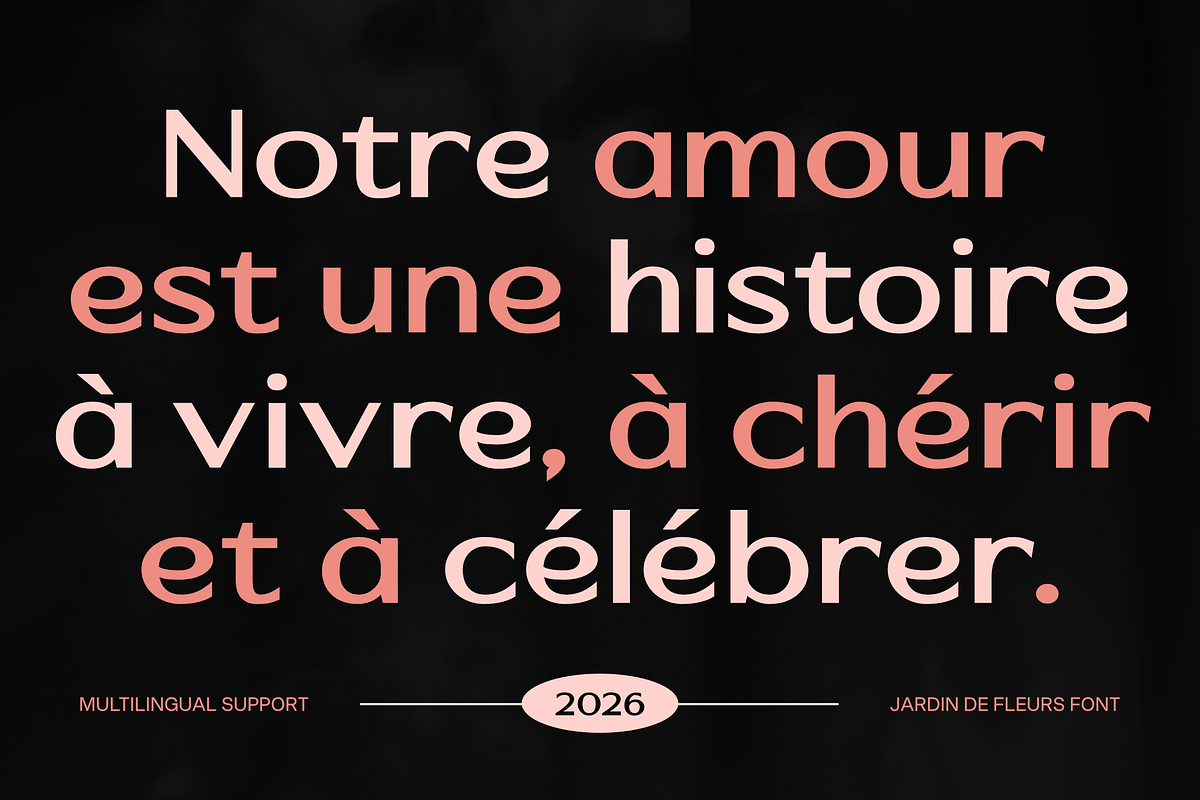 Jardin de Fleurs - Luxury Sans Serif, a Sans Serif Font by Typia Nesia (Photo 10 of 10)