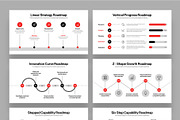 Roadmap Timeline Infographic Present, a Presentation Template by BrandPacks (Thumbnail 7 of 7)