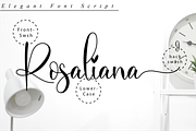 Rosaliana Script, a Script Font by Nissa Studio (Thumbnail 10 of 12)