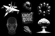 Darkness Monochrome Textures, an Object Graphic by SergeyBitos (Thumbnail 6 of 12)