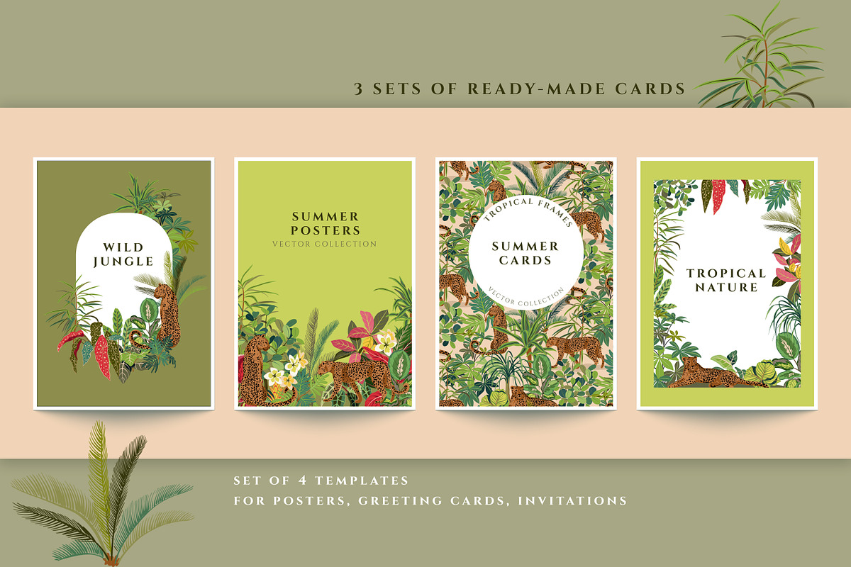 Tropical Plants & Animals, a Pattern Graphic by Molly art (Photo 4 of 14)