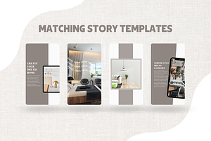 Interior Design Instagram Templates