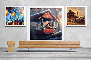 Art Wall Mock-Ups